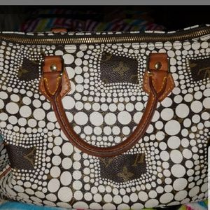 LOUIS VUITTON Limited Edition kusama speedy30